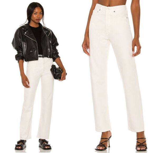 AGOLDE 90s Pinch Waist Jeans in Drum - Picture 1 of 11